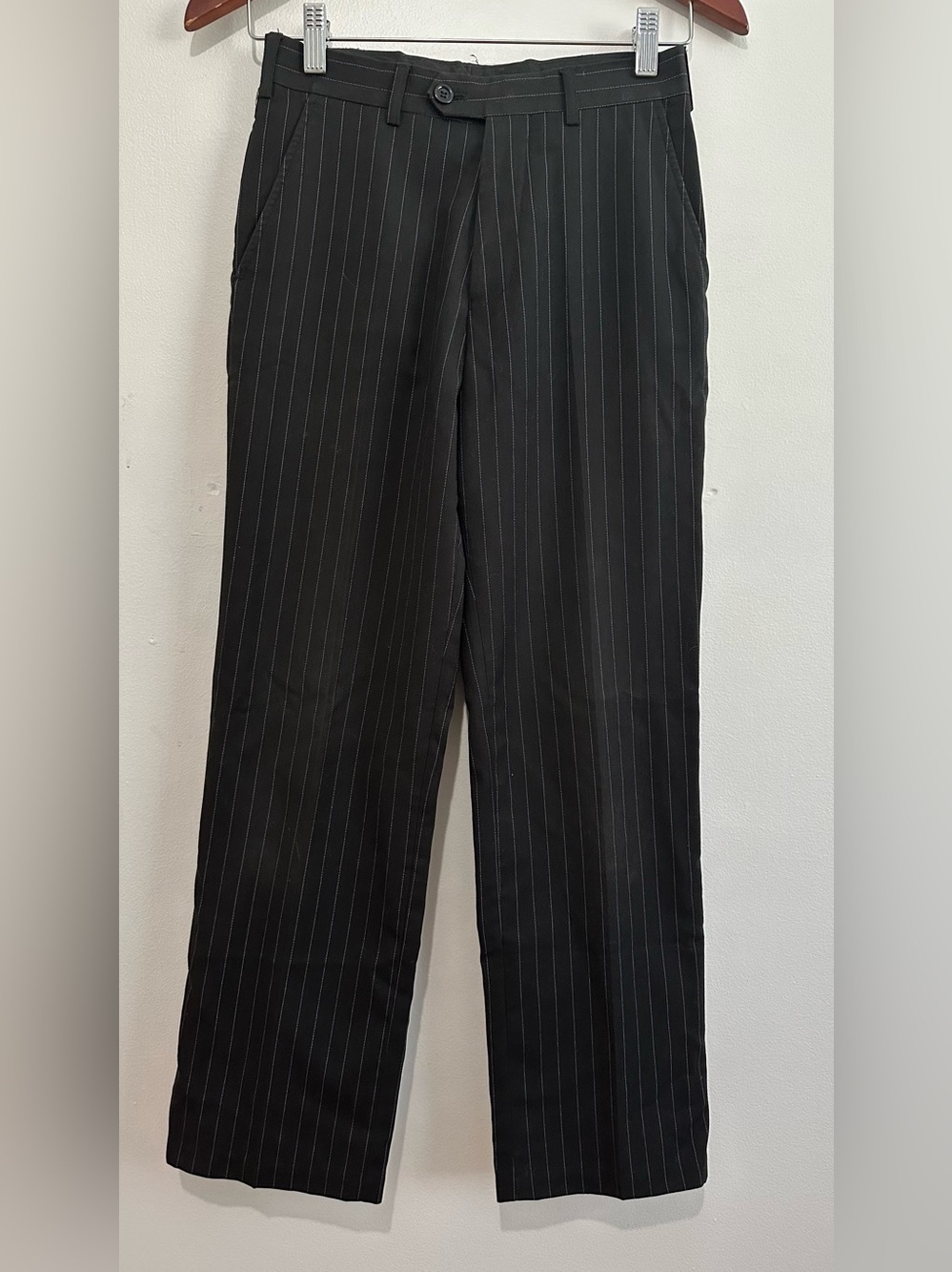 Women’s Black Pinstripe Dress Pants